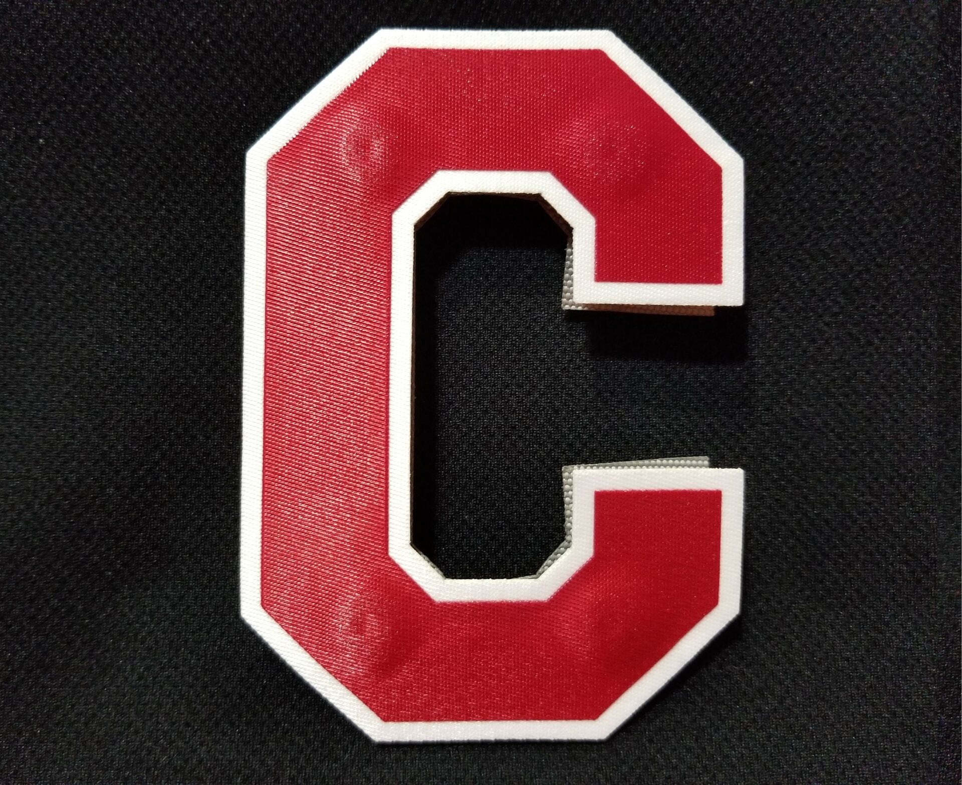 The Letter C In Red Letter C Craft C Is For Crab Uppercase Letter C